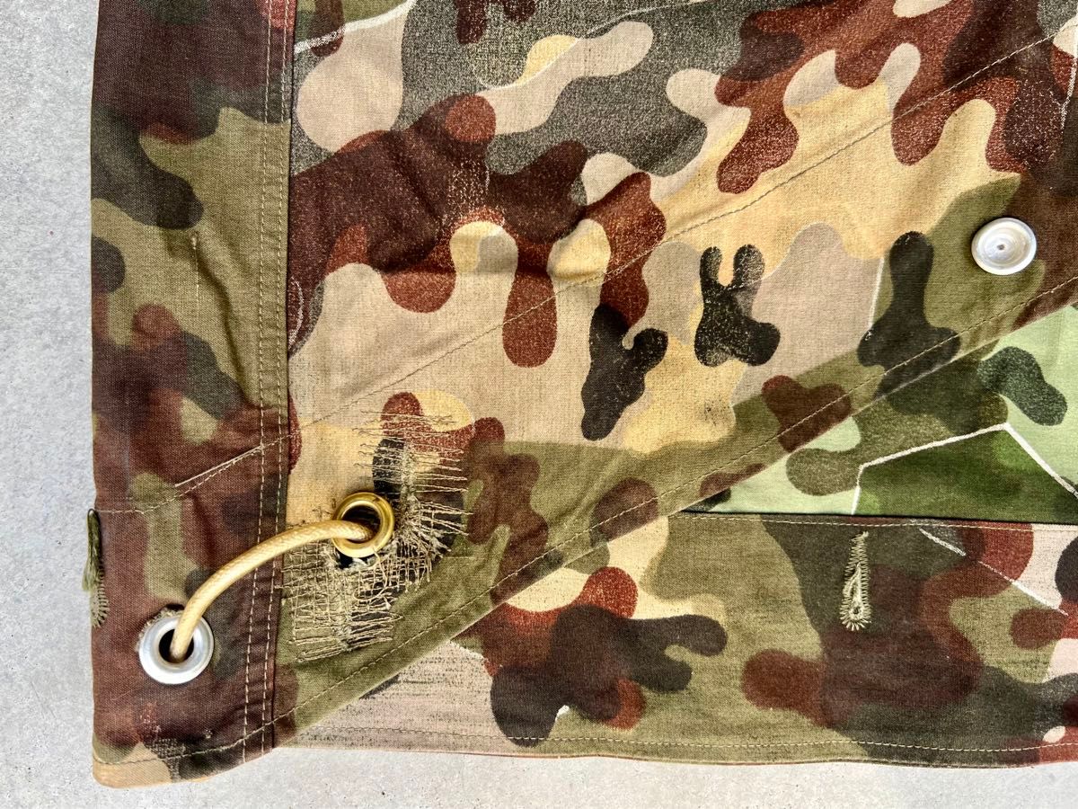 50s 西ドイツ軍 軍幕 アメーバカモ シェルターハーフ パップテント
