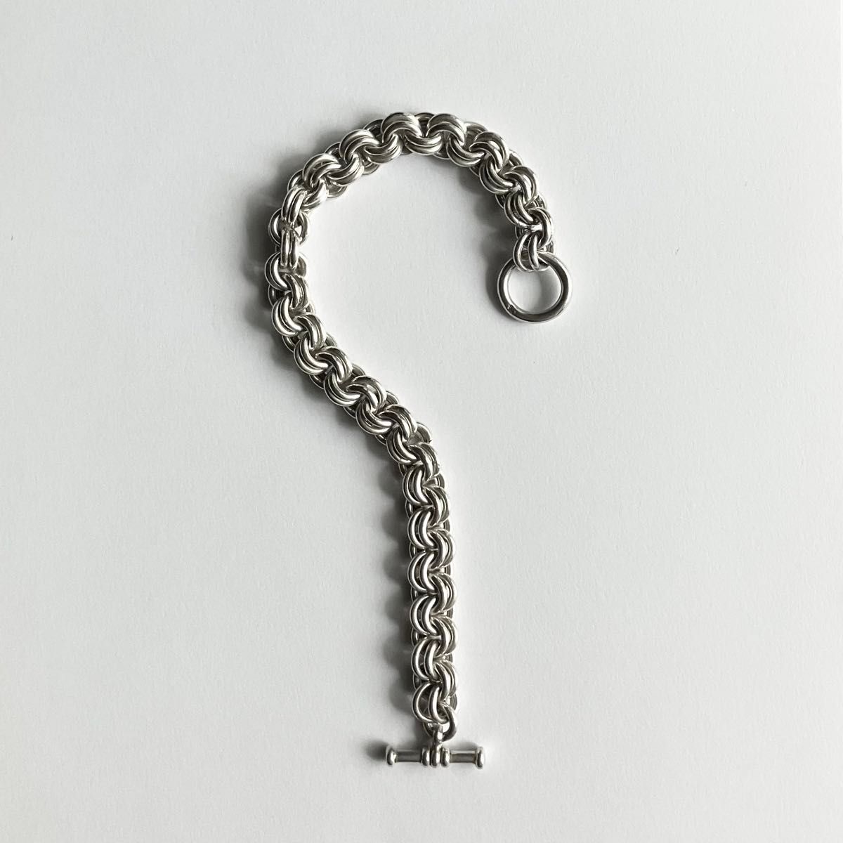 Mexican vintage Chain Link Bracelet Silver925 メキシカンジュエリー