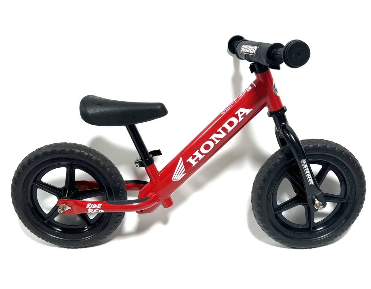 美品、サビなし、キズ少ない】STRIDER バランスバイク 赤 12インチ