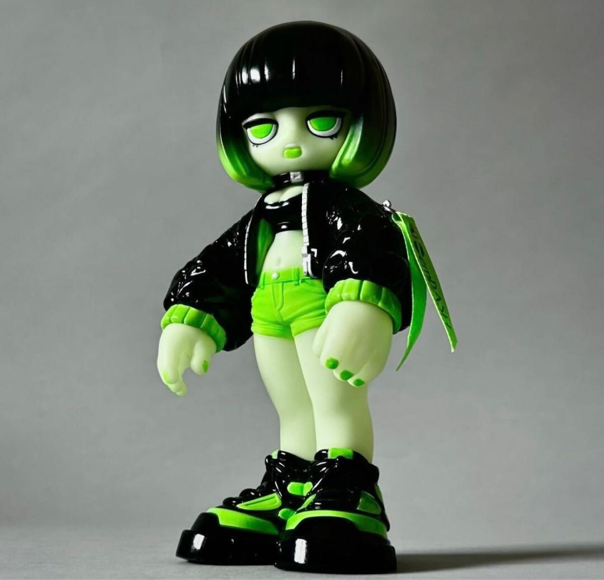 新品未開封 emdash move ソフビ 3rdカラー hype green g i d emDASH