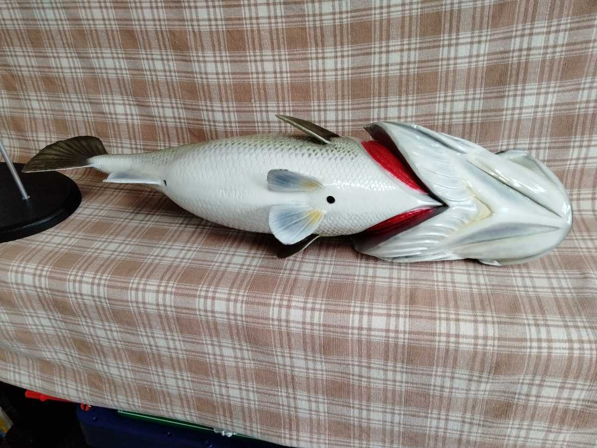 新型ハンドメイド 63cmブラックバス フィギュア 魚模型 レプリカ 釣り