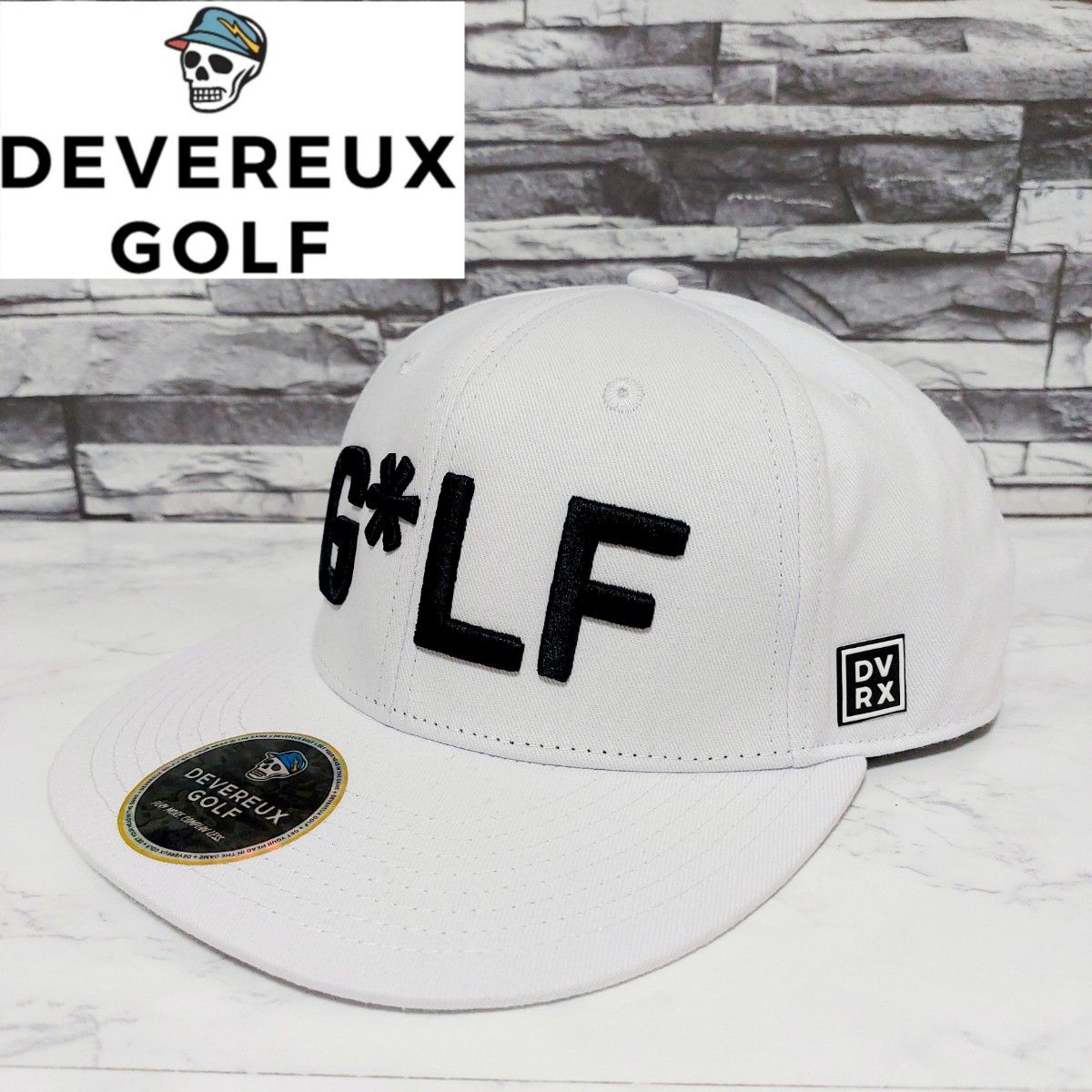 DEVEREUX GOLF】未使用デバローゴルフ キャップ 帽子 メンズ ゴルフ