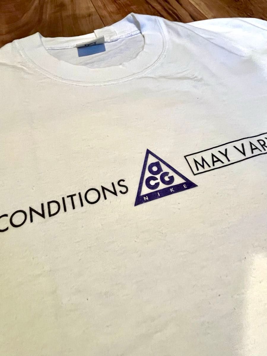 vintage NIKE ACG peak2 vintage tシャツ 銀タグ 90年代｜Yahoo!フリマ