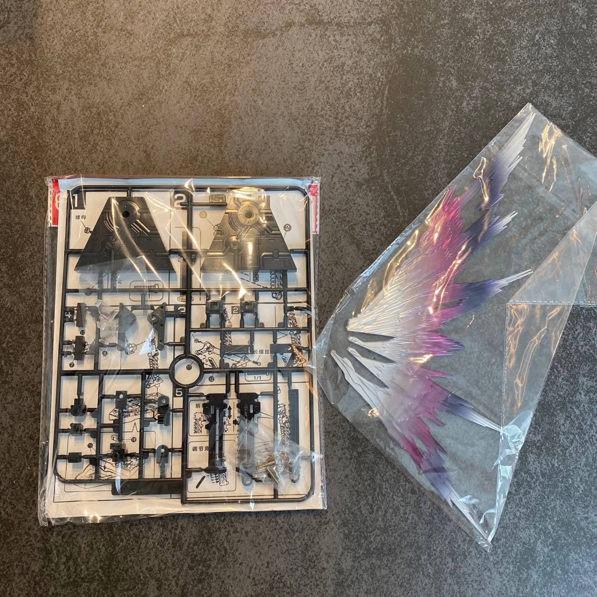 RGデスティニー&デスティニーインパルス専用【光の翼&台座セット