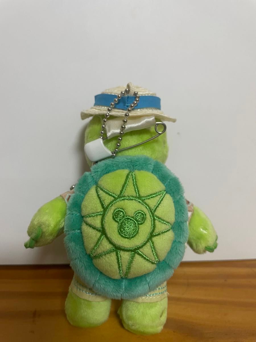 ディズニー オルメル ぬいぐるみバッジ アロハシャツ キーホルダー