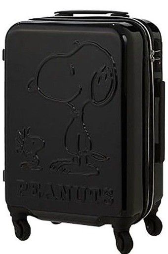 SNOOPY スヌーピー キャリーケース 黒 スーツケース｜Yahoo!フリマ（旧