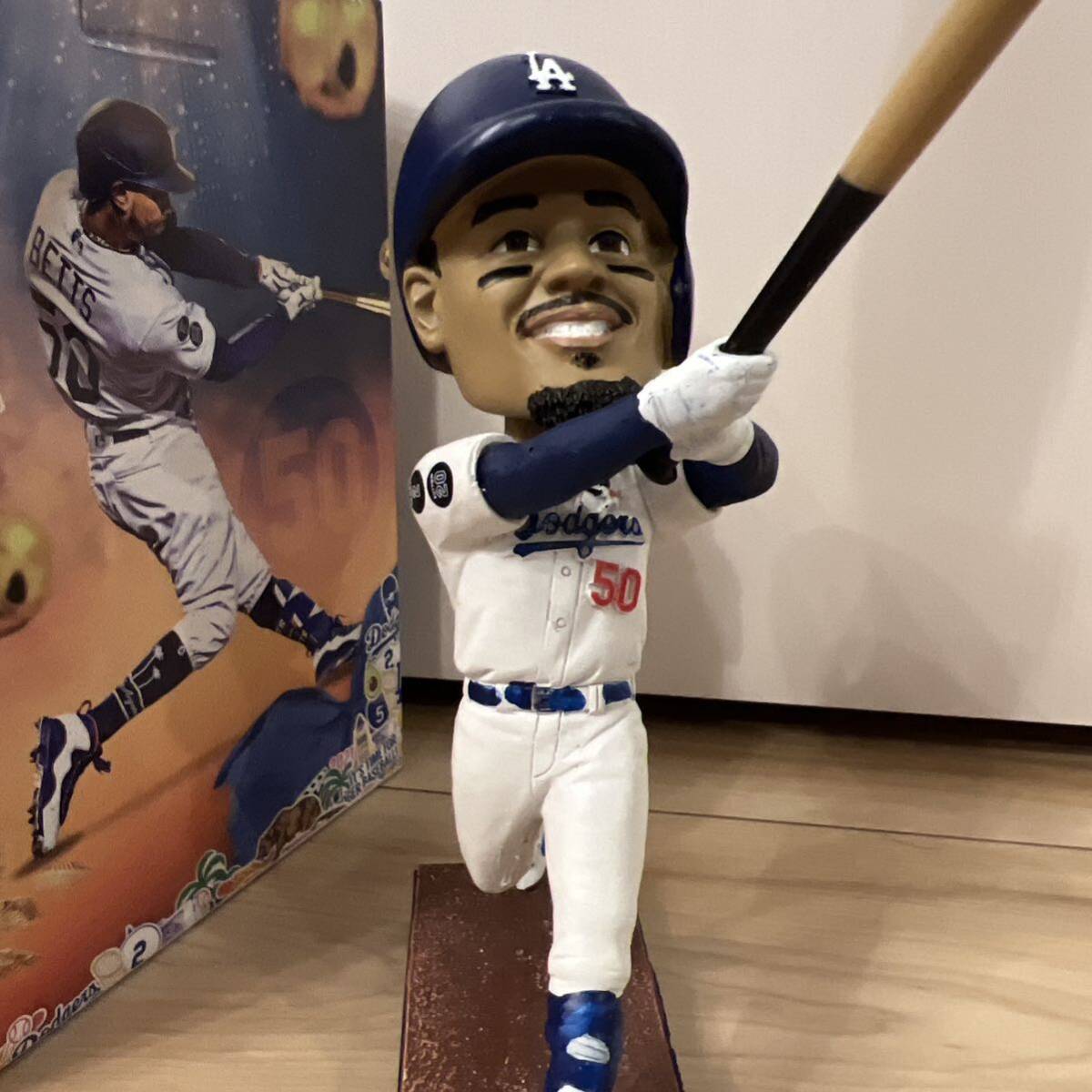 ムーキー・ベッツ ワールドシリーズ優勝 ボブルヘッド MLB ドジャース