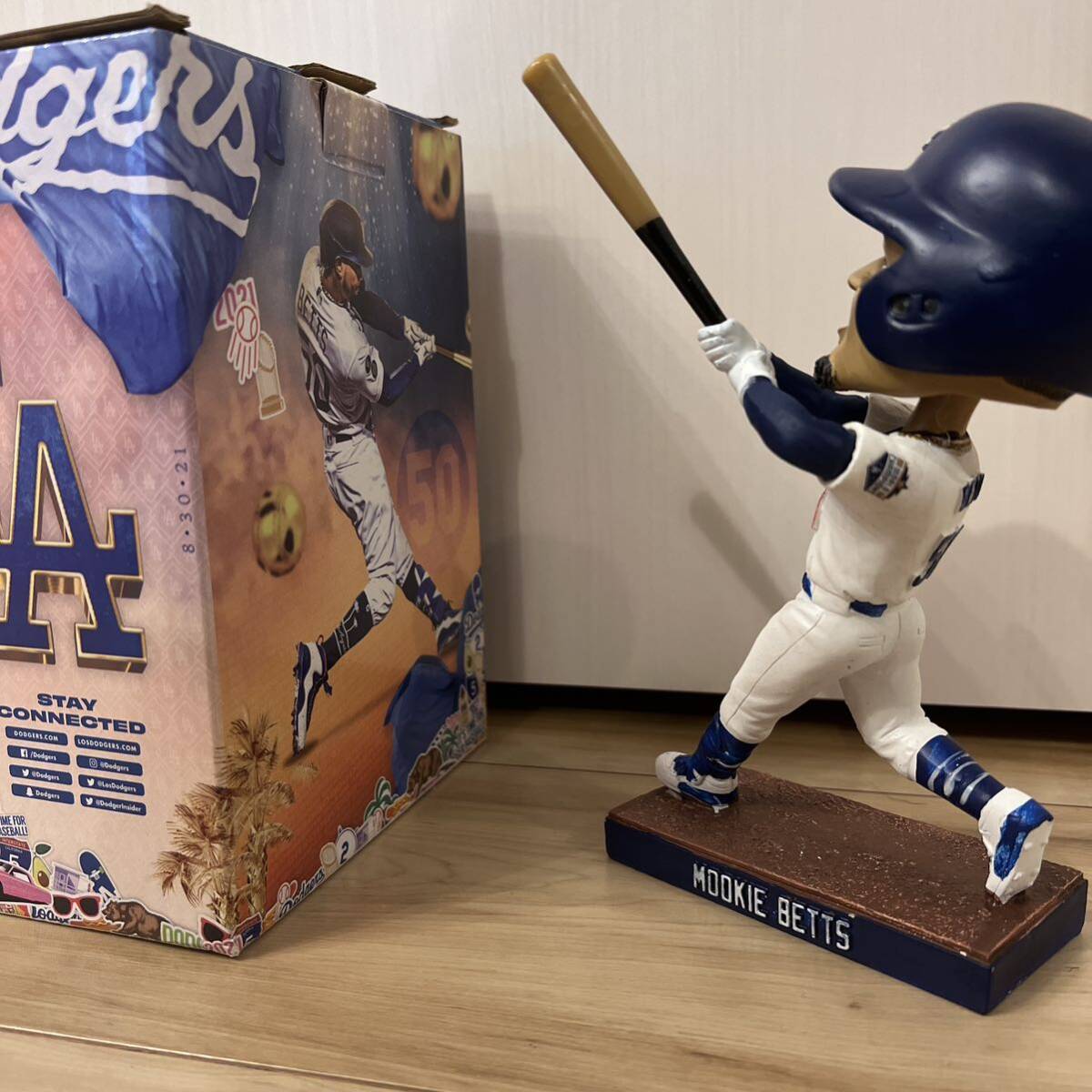 ムーキー・ベッツ ワールドシリーズ優勝 ボブルヘッド MLB ドジャース