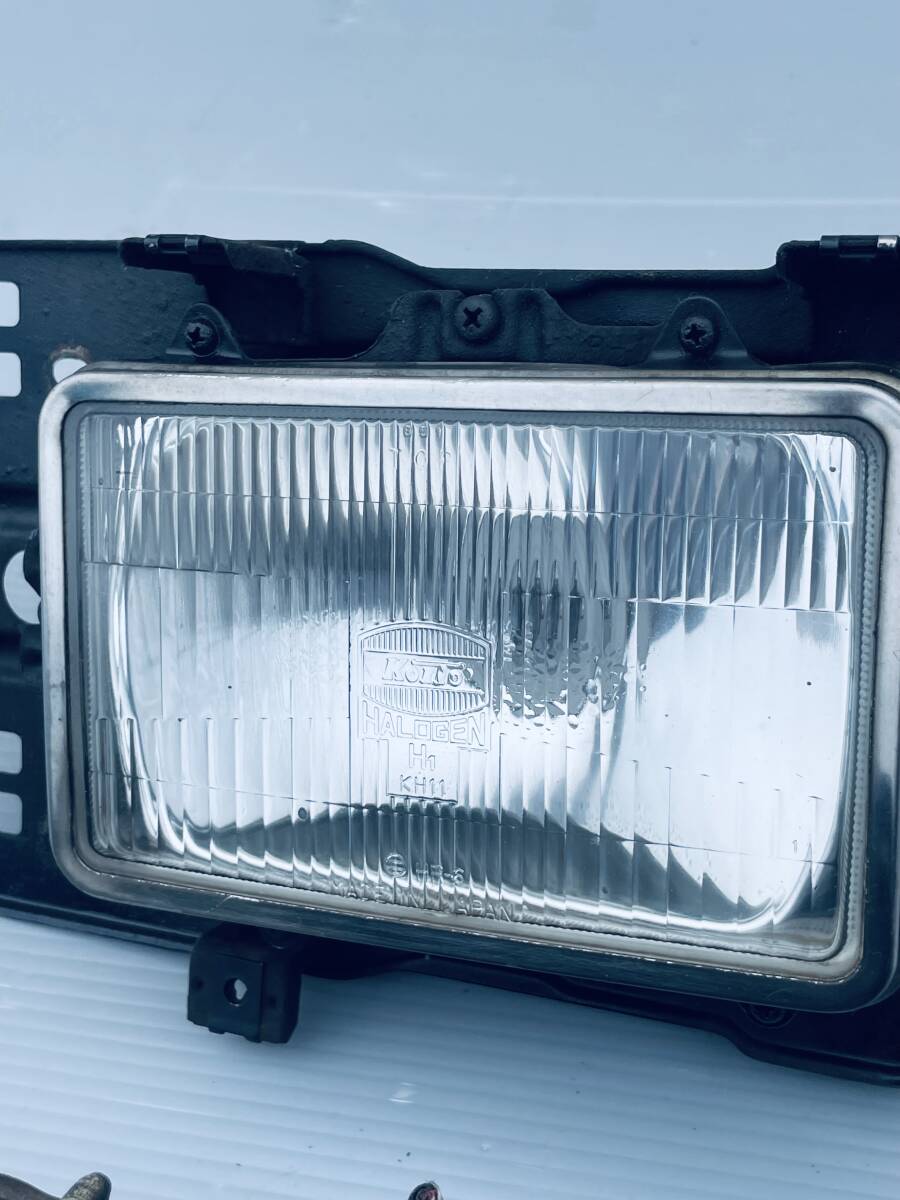 美品 大型 トラック バス サロンバス 小糸 KOITO LED ヘッドライト左右