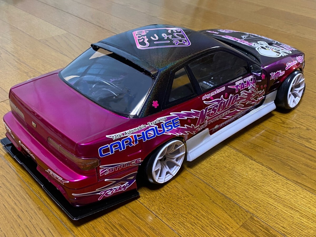 ラジコンボディ アディクション s13シルビア 藤尾号 ミサイル｜Yahoo