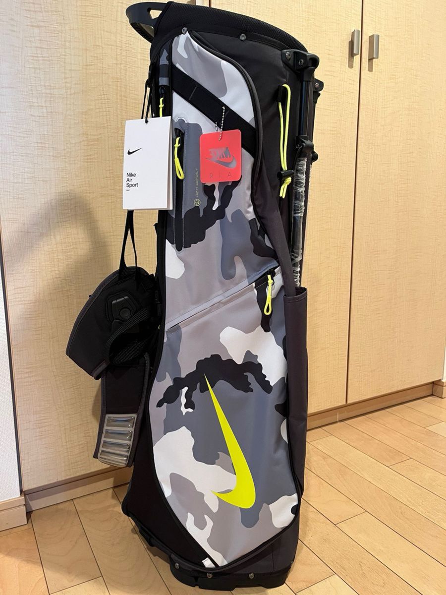 NIKEナイキ キャディバッグ 軽量 スタンドバッグ 迷彩 ゴルフバッグ