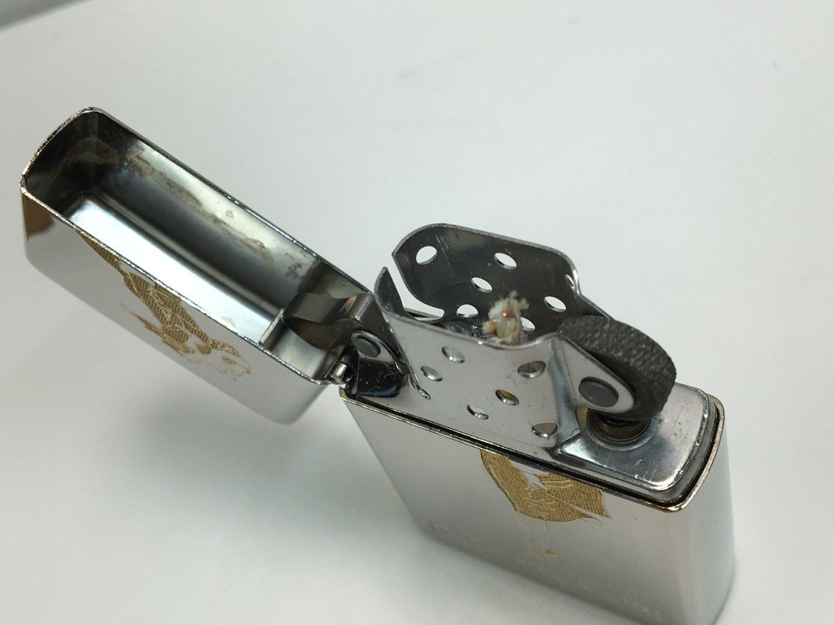 n1148 希少レア 未使用 ジッポー zippo 1935 VARGA GIRL windy GOLD