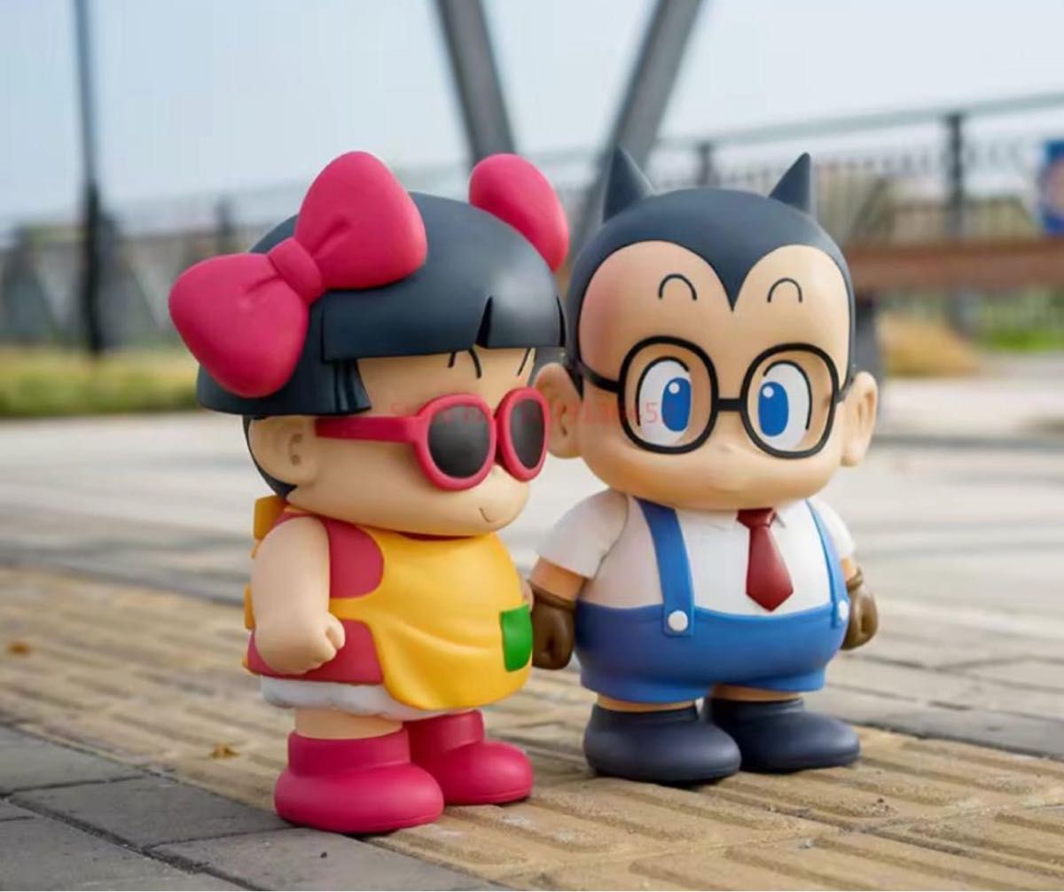 Dr スランプ アラレちゃん オボッチャマン ソフビ フィギュア 24時間