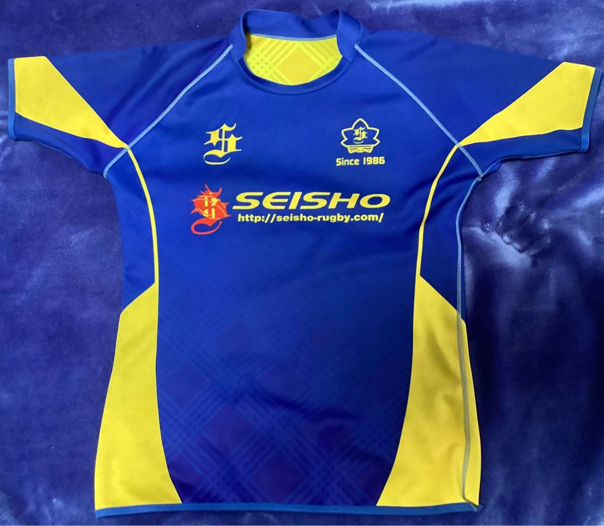 京都成章高校ラグビー部 公式ジャージ 2XL 中古 リバーシブル｜Yahoo