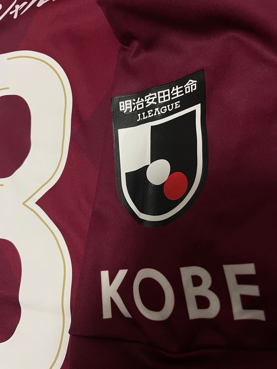 ヴィッセル神戸 イニエスタ ユニフォーム 3XL アシックス Jリーグ 楽天