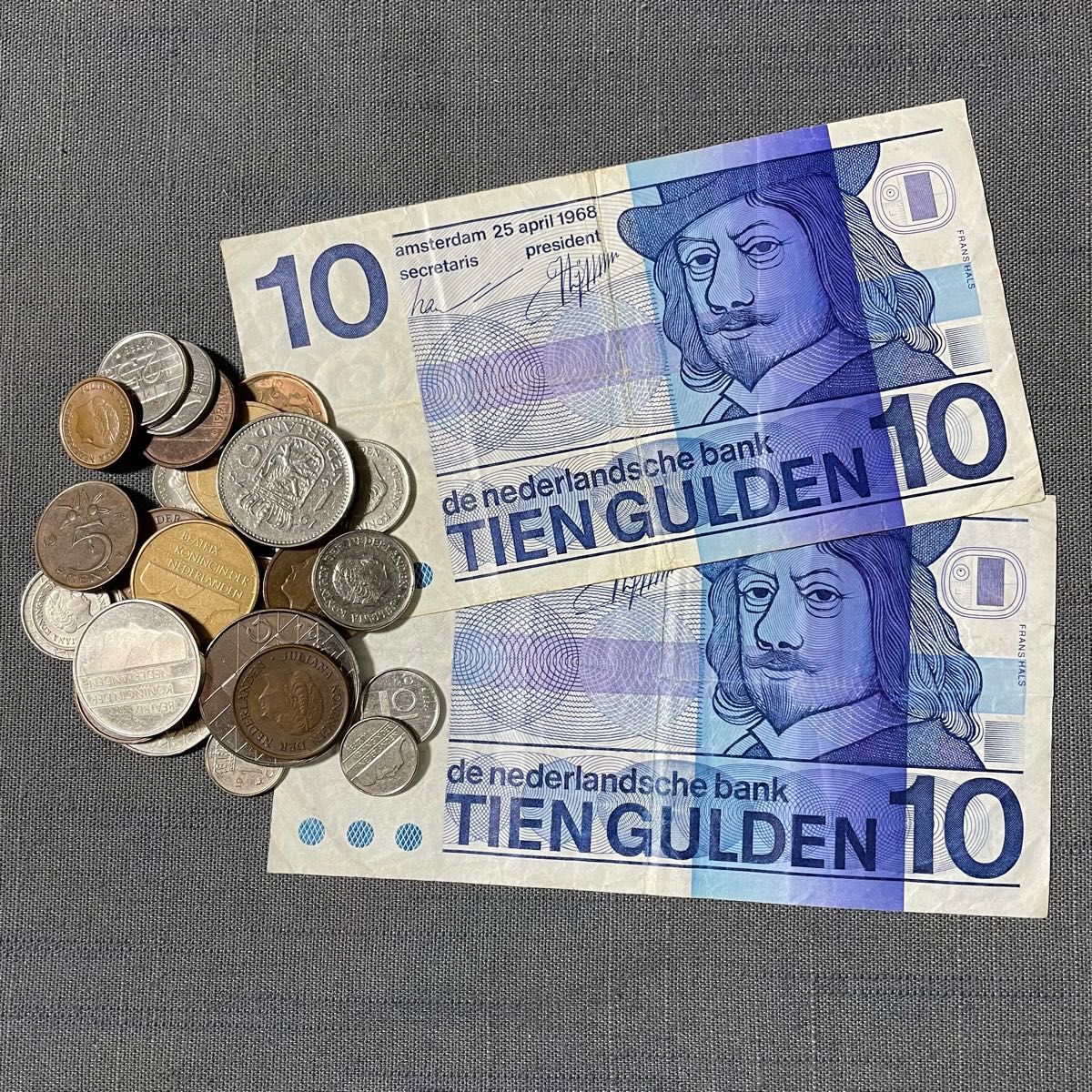 オランダ 旧紙幣 旧硬貨 ユーロ以前 ギルダー グルデン 外貨 外国