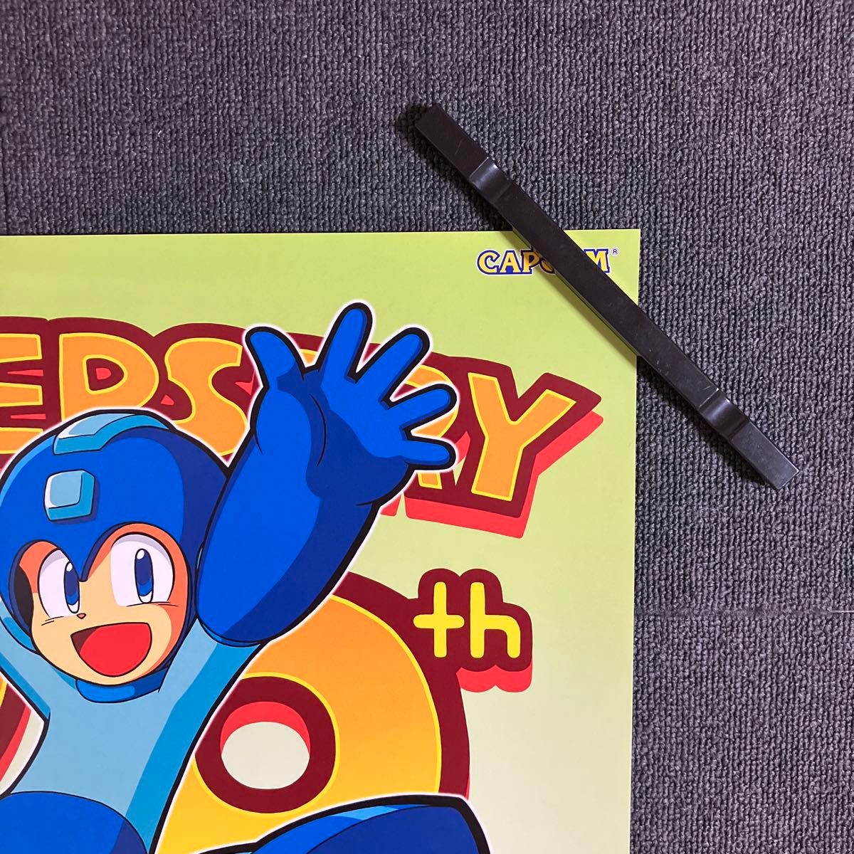 ロックマン20周年記念イベント』非売品ポスター CAPCOM カプコン X
