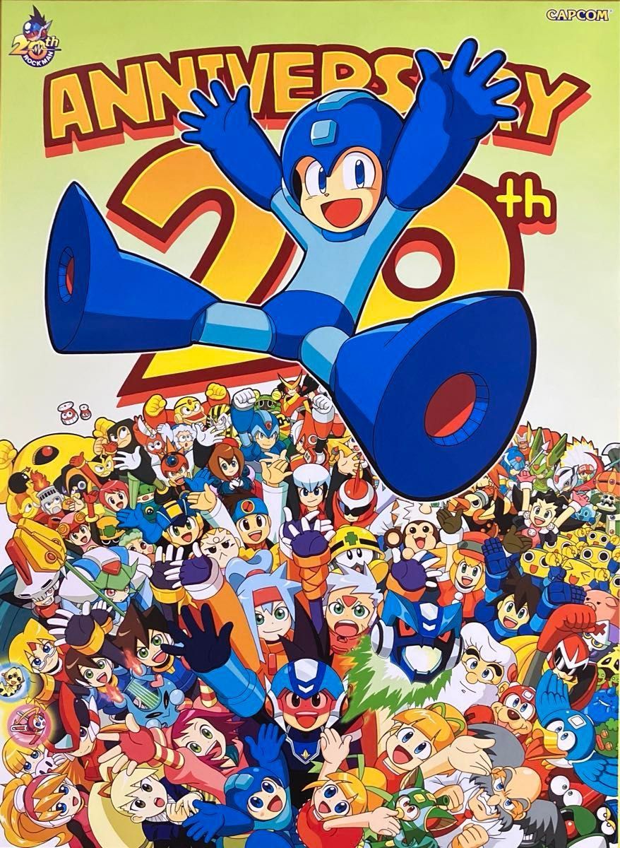 ロックマン20周年記念イベント ポスターカレンダー3種セット CAPCOM X