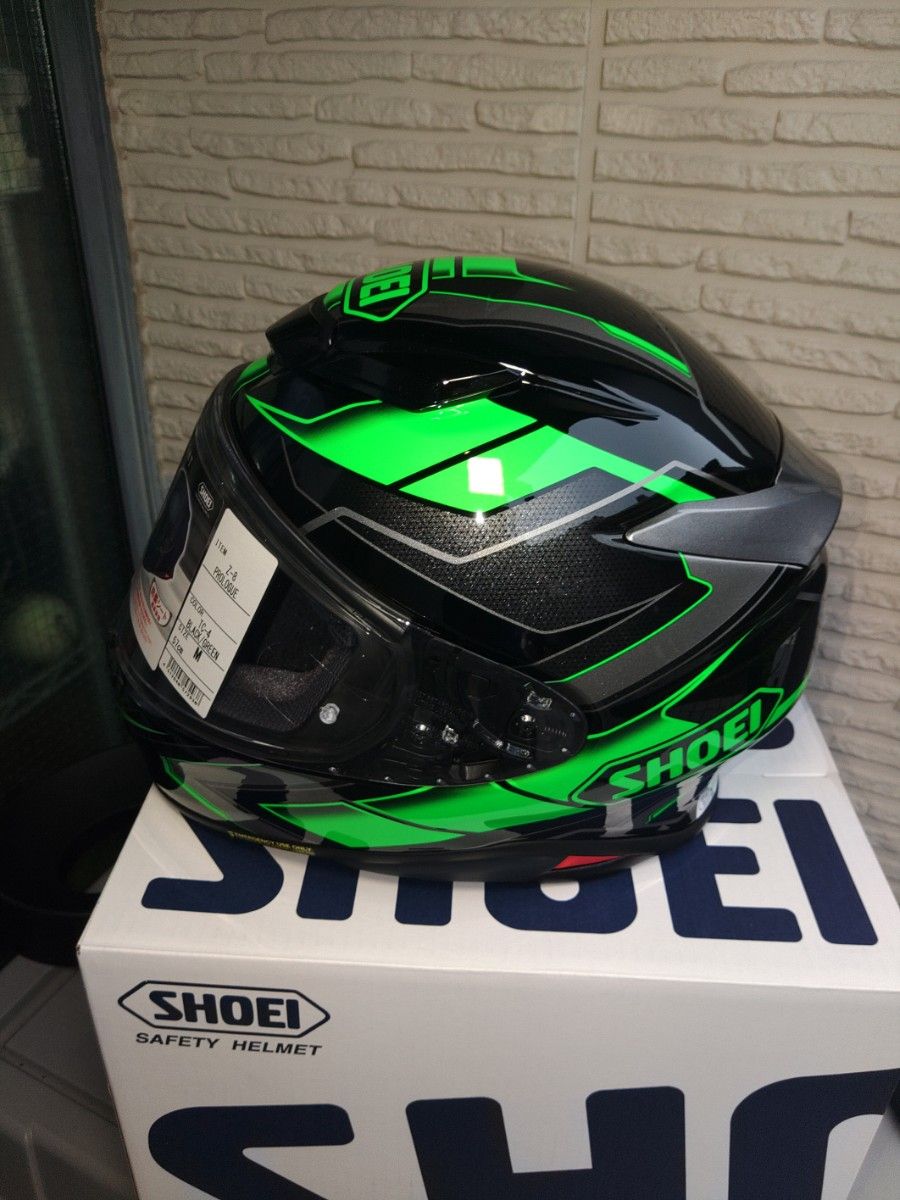 SHOEI Z-8 PROLOGUE【ゼットエイト プロローグ】ブラック/グリーン(TC