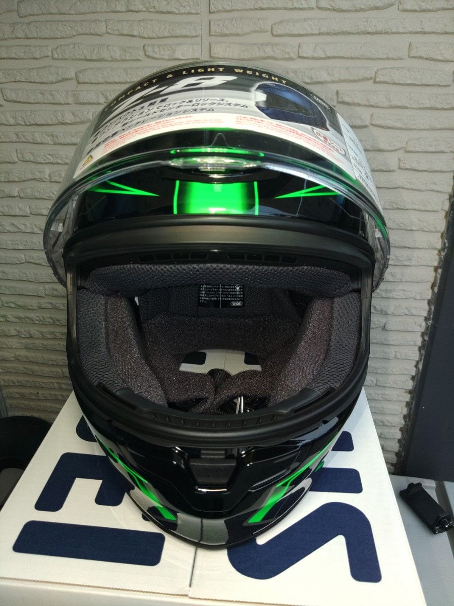 SHOEI Z-8 PROLOGUE【ゼットエイト プロローグ】ブラック/グリーン(TC