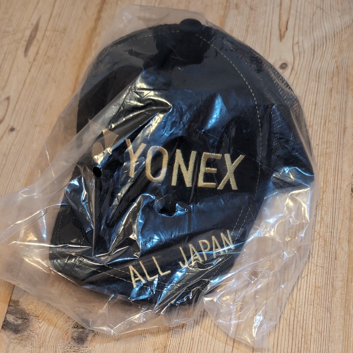 ヨネックス YONEX オールジャパン 帽子 キャップ 白と黒の2個セット