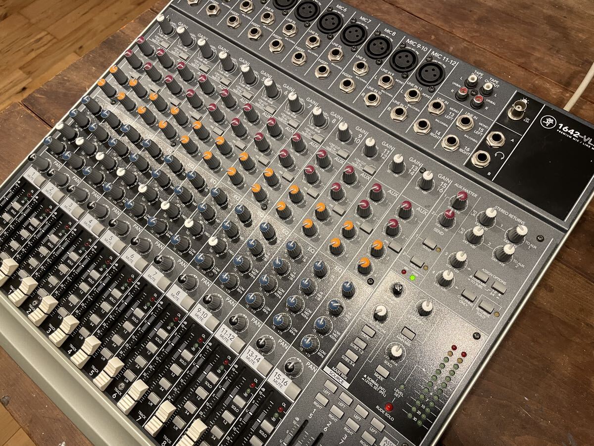 Yahoo!オークション - MACKIE 1642 VLZ3 ジャンク扱い