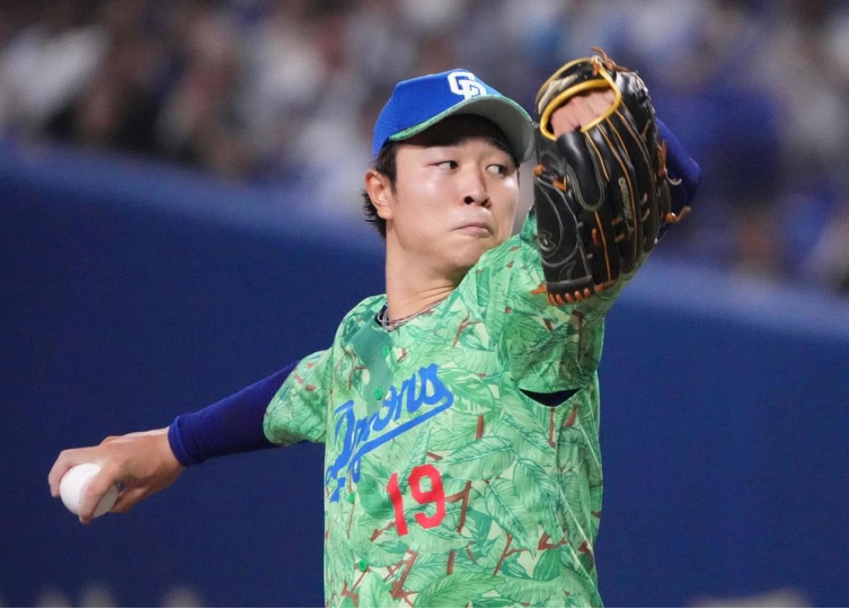 中日ドラゴンズ #19 高橋宏斗 選手 2024年昇竜ユニホーム第二弾｜Yahoo