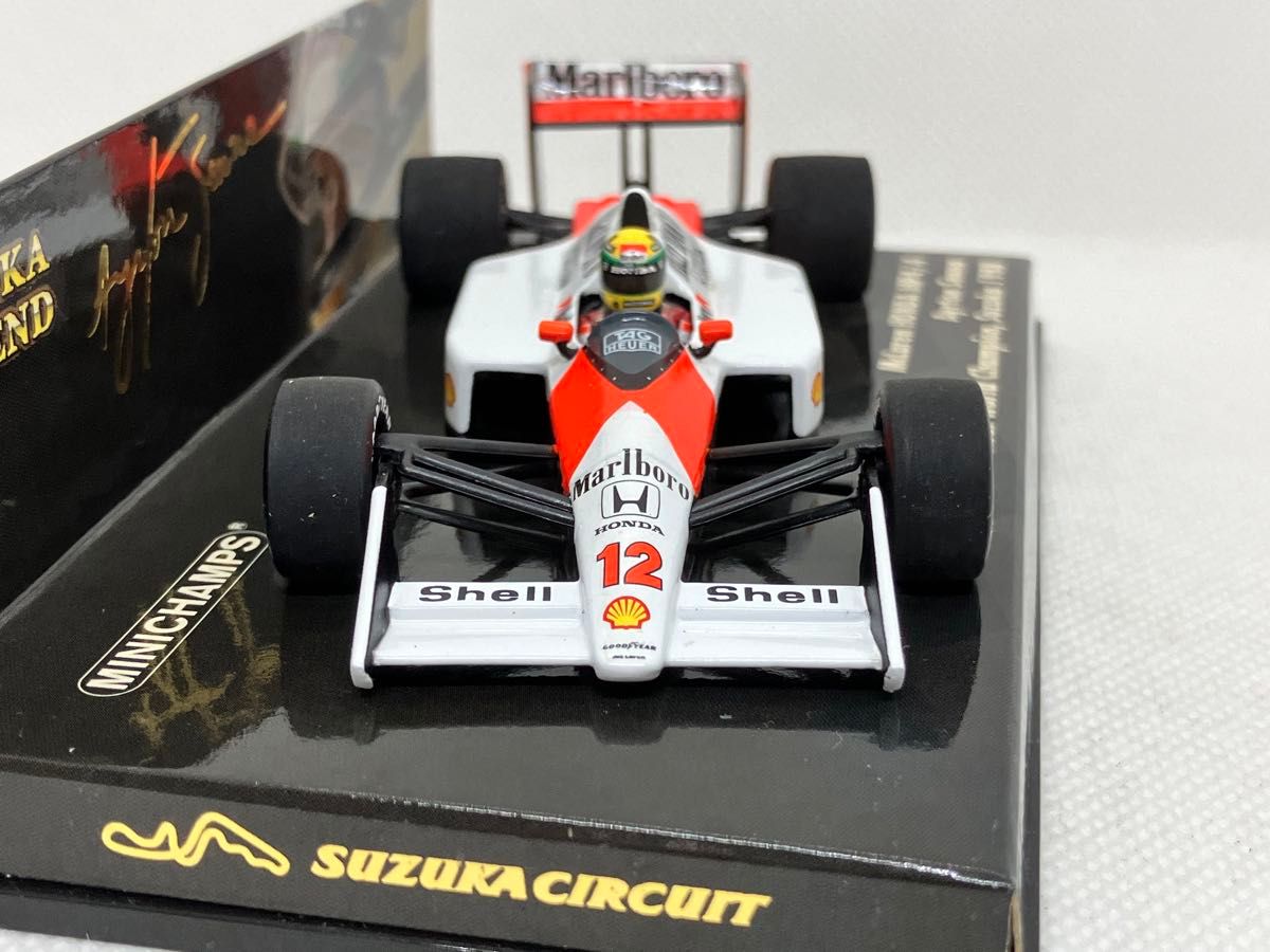 1/43 マクラーレン ホンダ MP4/4 A セナ マルボロ タバコカスタム 1988