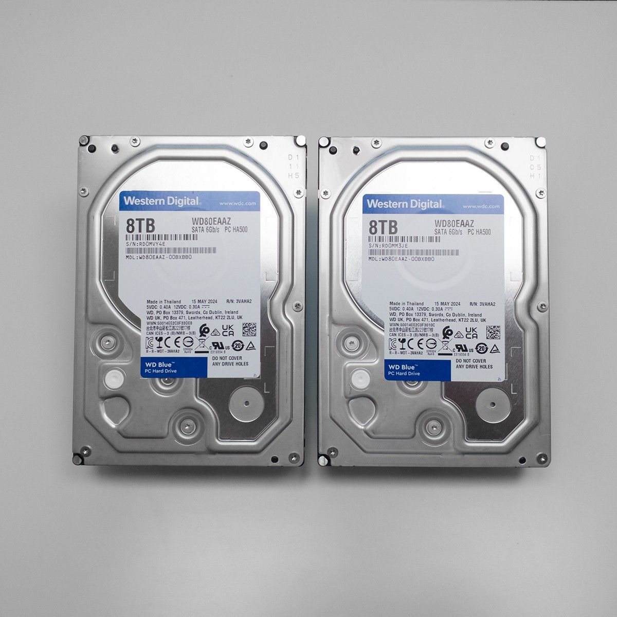16TB】 WD Blue ハードディスクドライブ WD80EAAZ 8TBx2台｜Yahoo