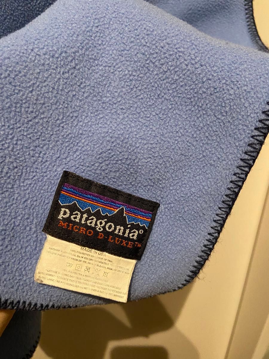 パタゴニア フリース マフラー サックス系 中古美品 オススメ｜Yahoo