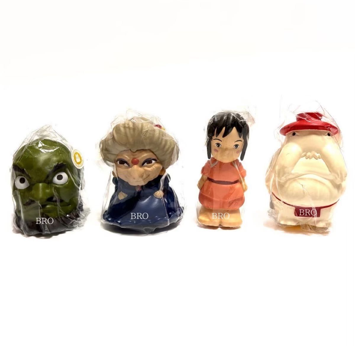 新品未開封 ジブリ 千と千尋の神隠し ゆびにんぎょう 指人形 頭 カシラ