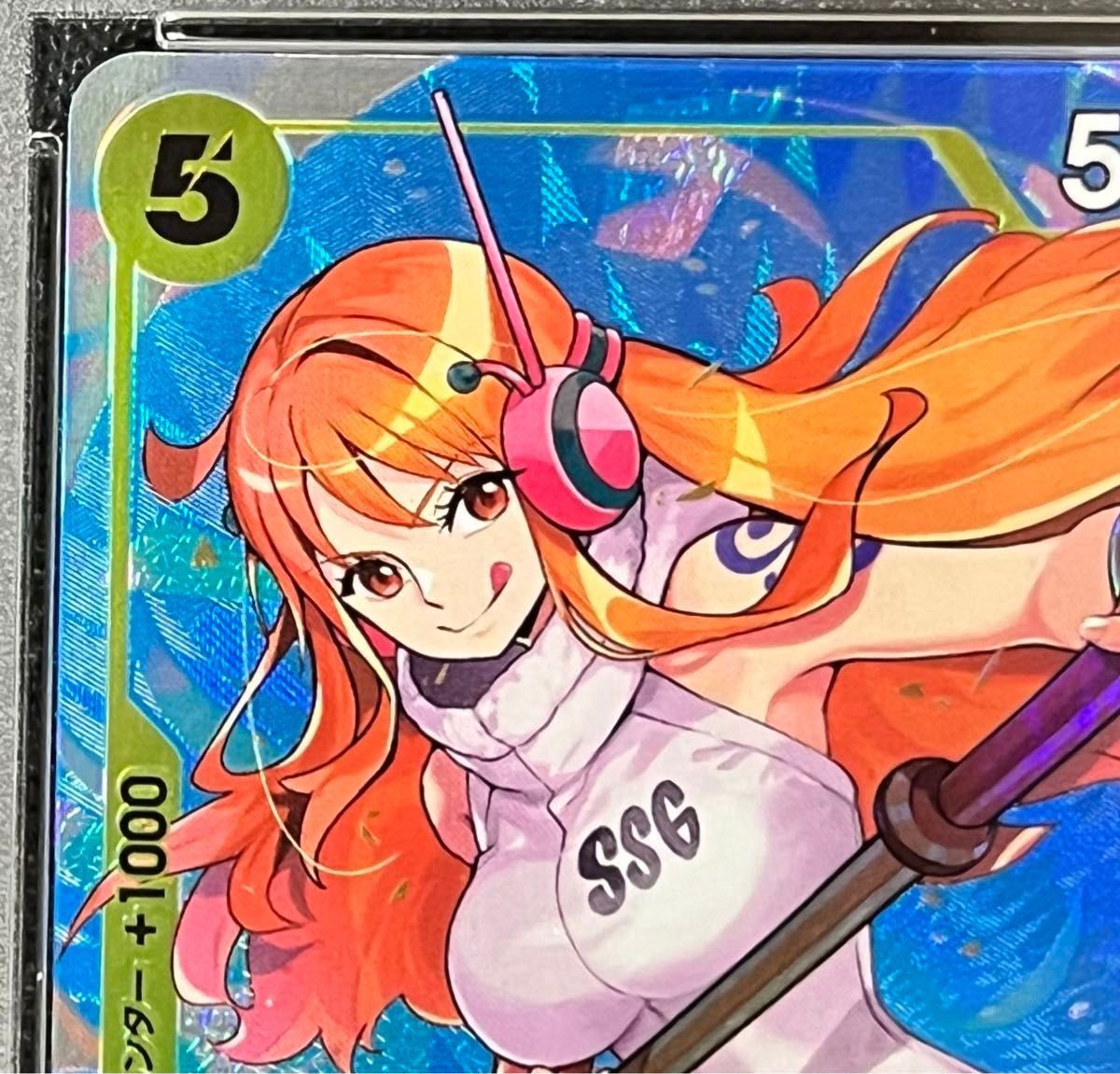 ナミ SR パラレル PSA10 ワンピースカード(パラレル/illust POKImari
