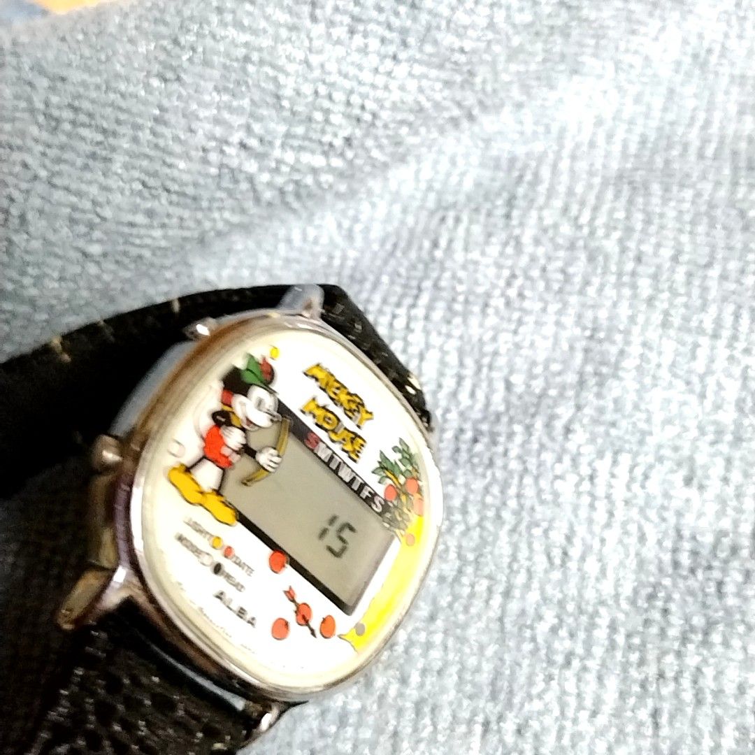 腕時計 アルバ セイコー ALBA SEIKO ミッキーマウス レトロ