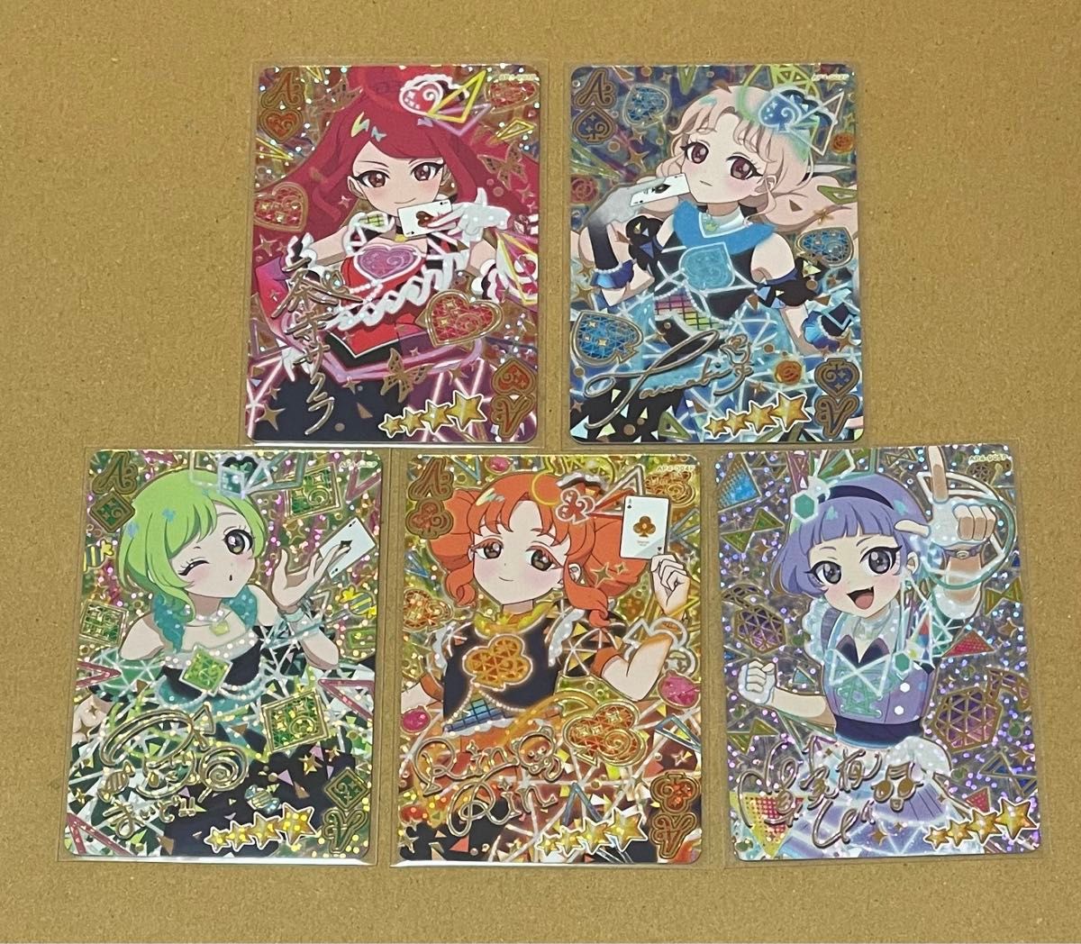 ひみつのアイプリ 4弾 サイン パラレル コンプ サクラ タマキ アイリ