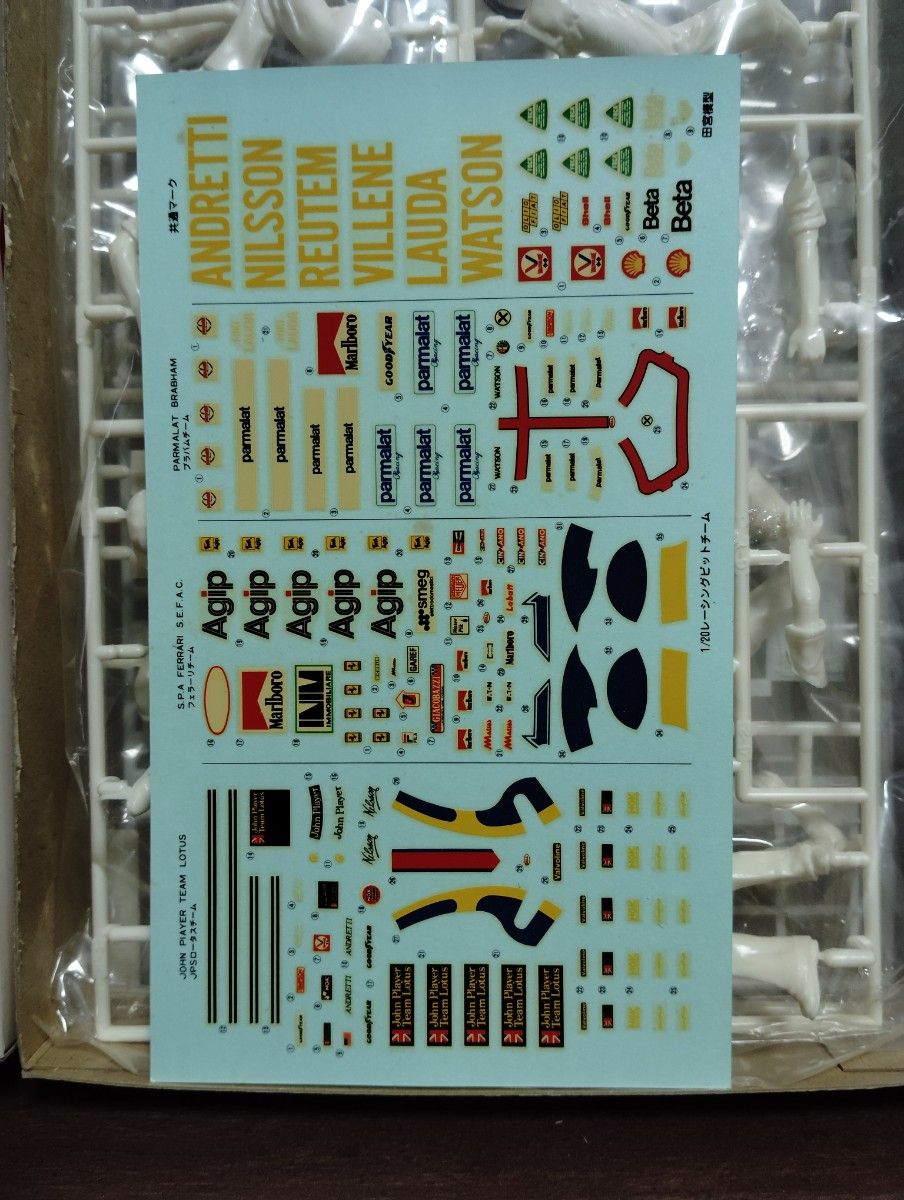 タミヤ1/20 未組立 プラモデル グランプリコレクション ピットクルー
