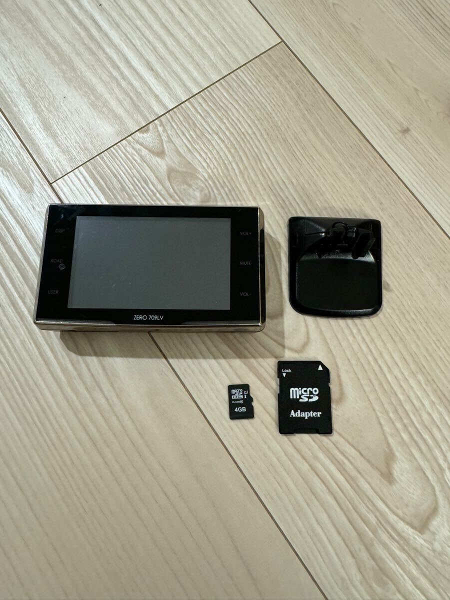 リコール対応済み】コムテック GPSレーダー探知機 ZERO 709LV