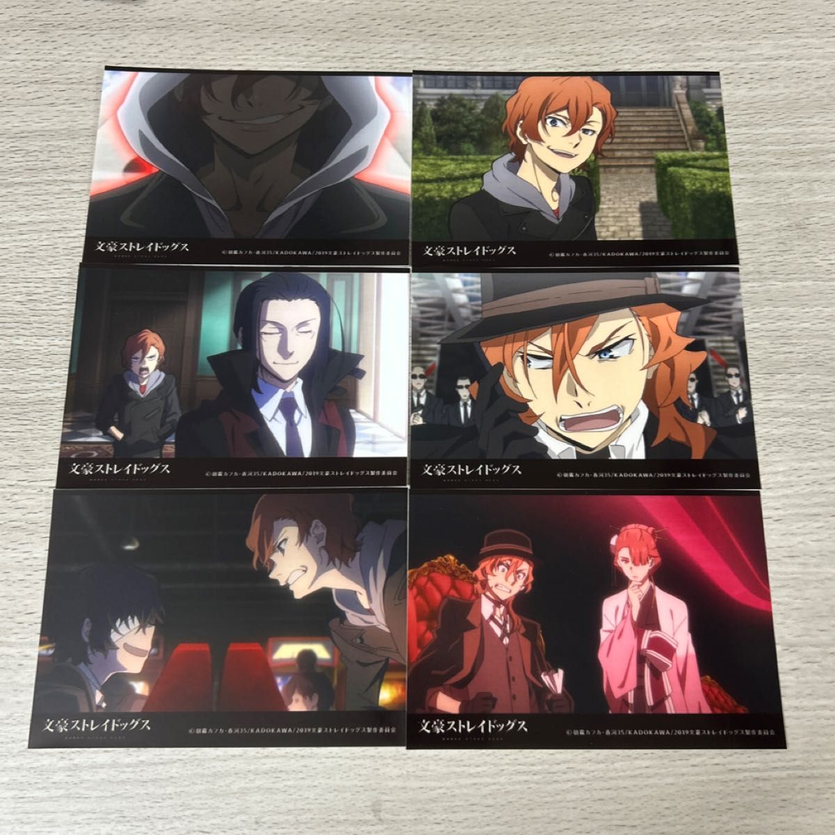 文豪ストレイドッグス 文スト 中原中也 ブロマイド コンビニ プリント