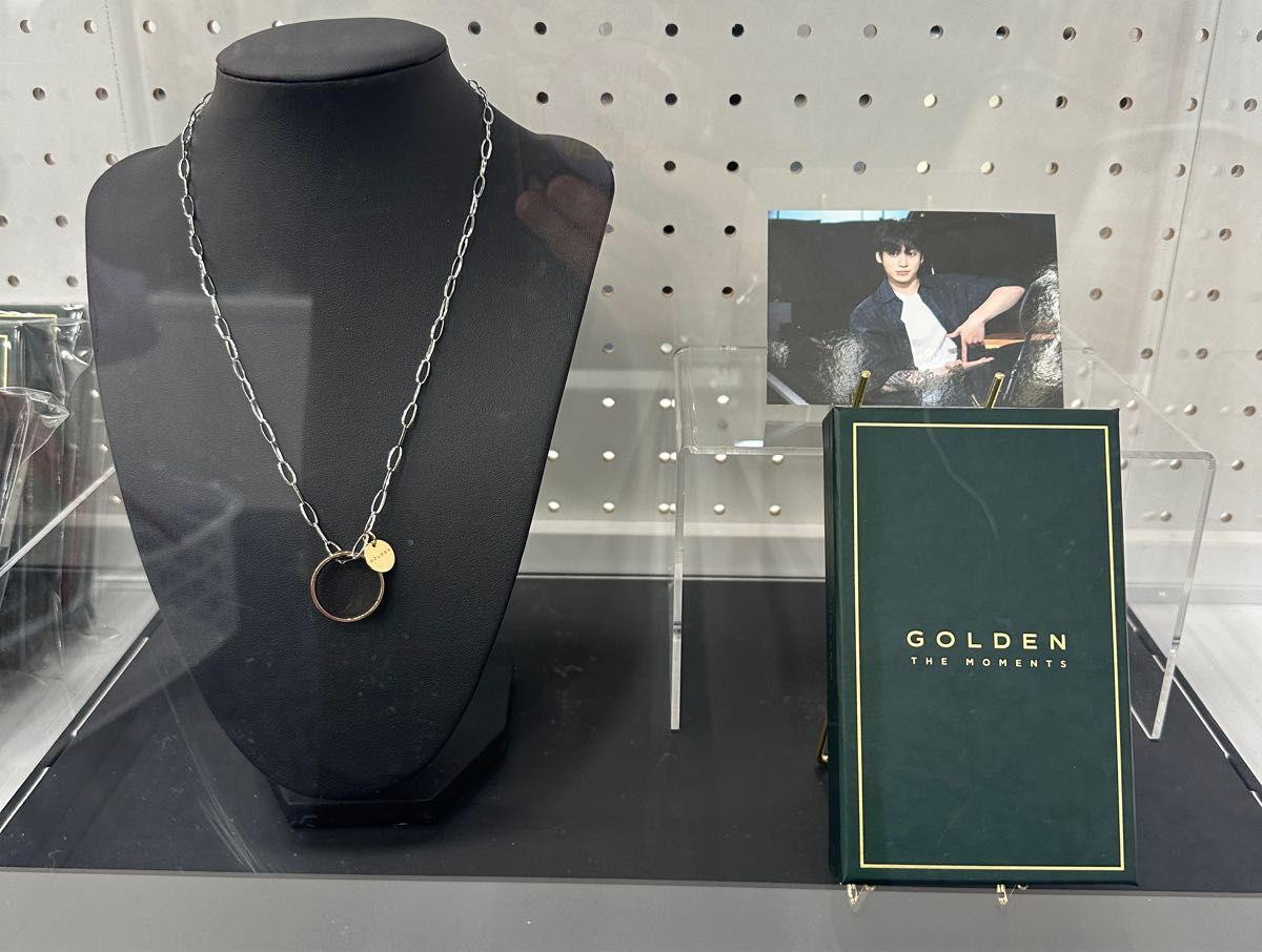 BTS JUNGKOOK ジョングク ネックレス GOLDEN THE MOMENTS 展示会