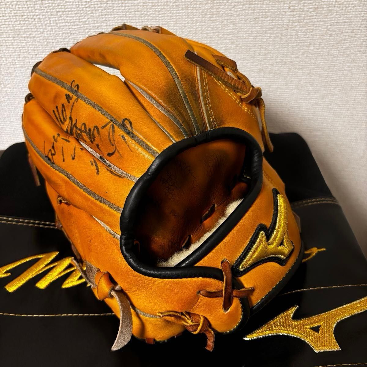 NPB ミズノプロ MIZUNO PRO 実使用グローブ for professional プロ支給