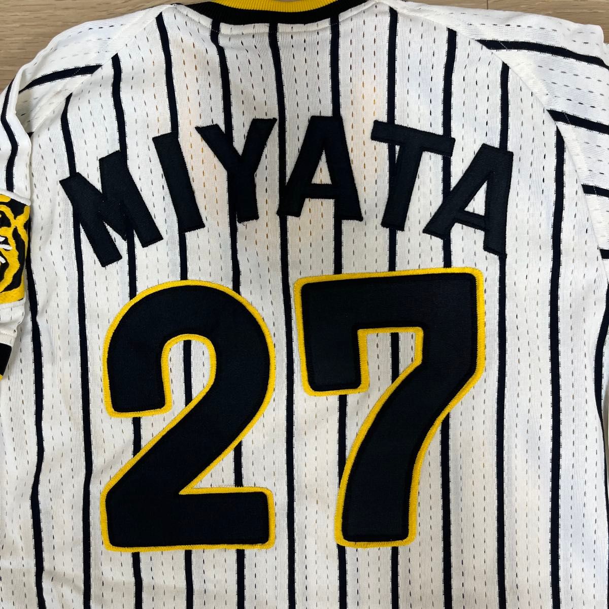 激レア 阪神タイガース宮田典計 実使用ユニフォーム クボタスラッガー