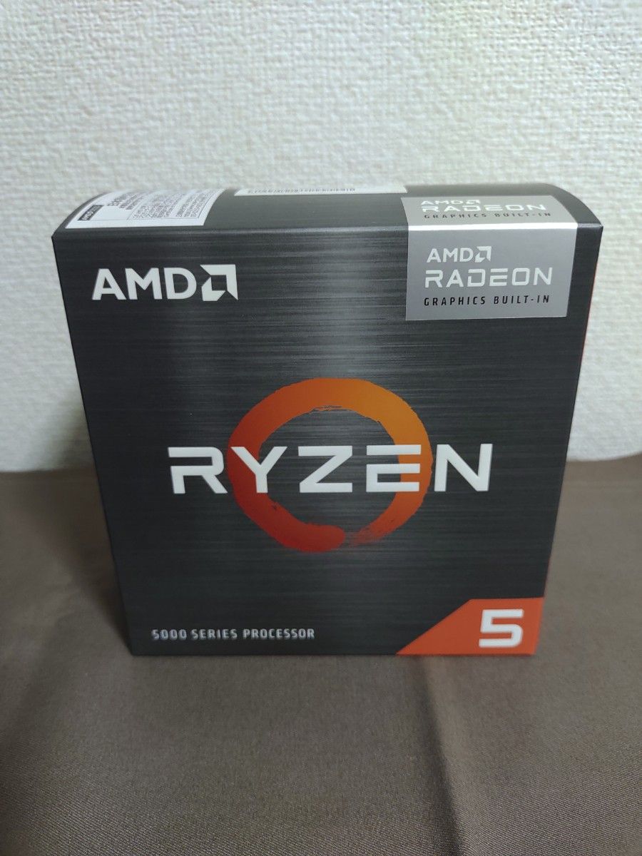 AMD Ryzen 5 5600G 未使用・未開封品 新品未開封 AMD RYZEN5 5600G BOX