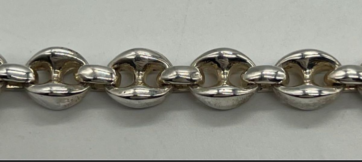 ティファニー TIFFANY&CO アンカーチェーン ブレスレット SV925 YG 750