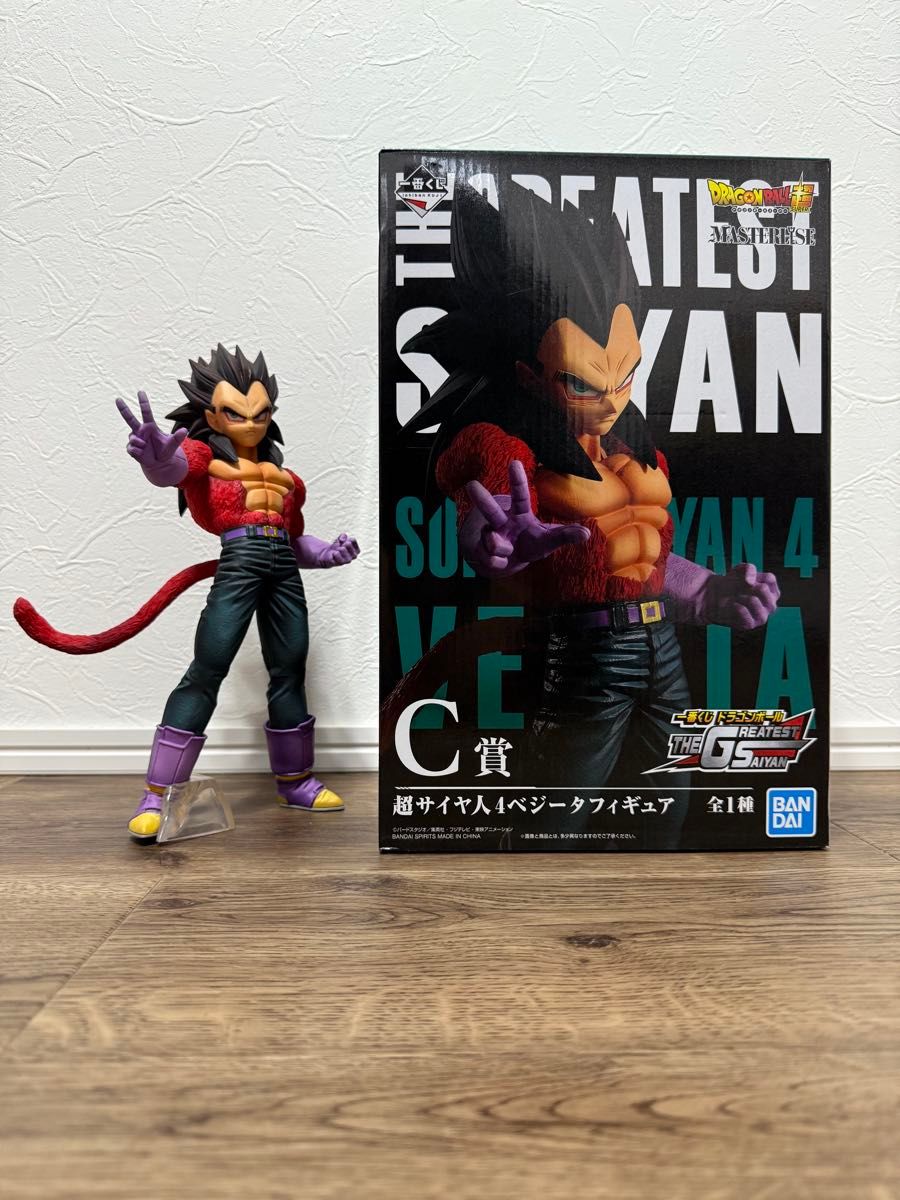 ドラゴンボール 一番くじ フィギュア C賞 ベジータ 4 THE GREATEST