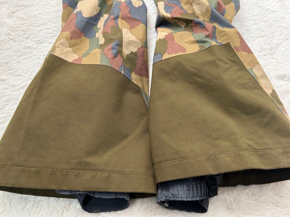 なっつん patagonia スノーショットパンツ スノーボード 迷彩 M なっ