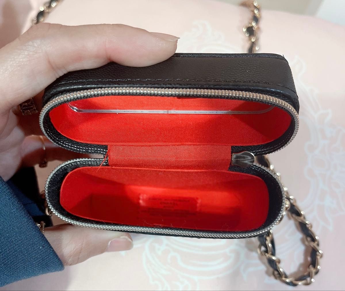 CHANEL ノベルティ シャネル リップケースポーチ チェーン付き｜Yahoo
