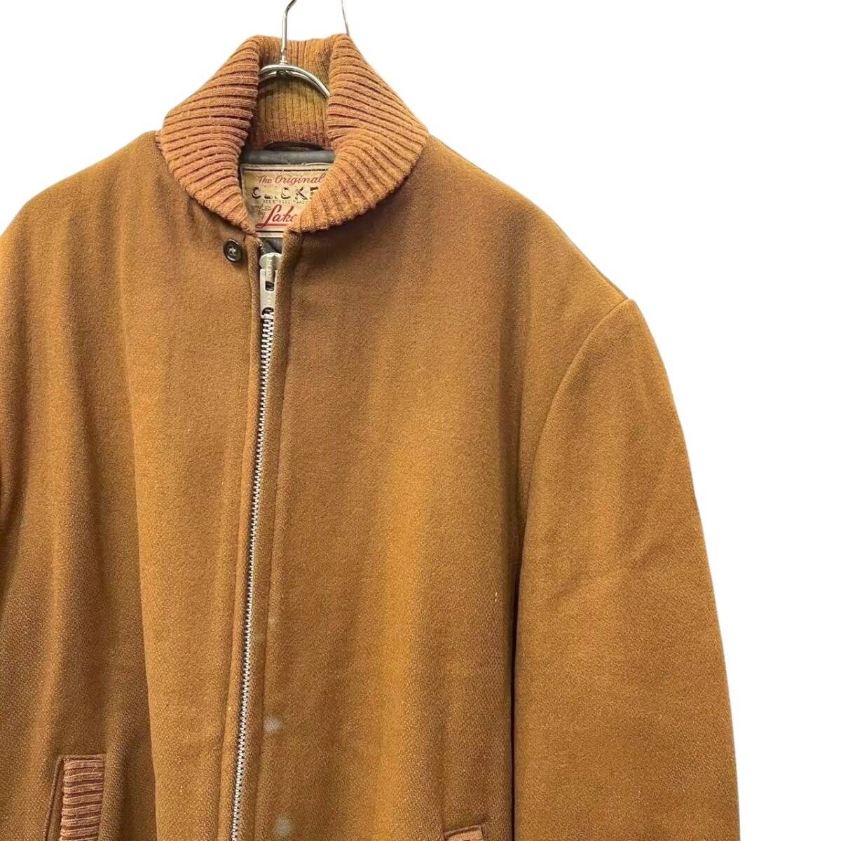 50s ビンテージ CLICKER LAKELAND ウール ファラオジャケット ブラウン