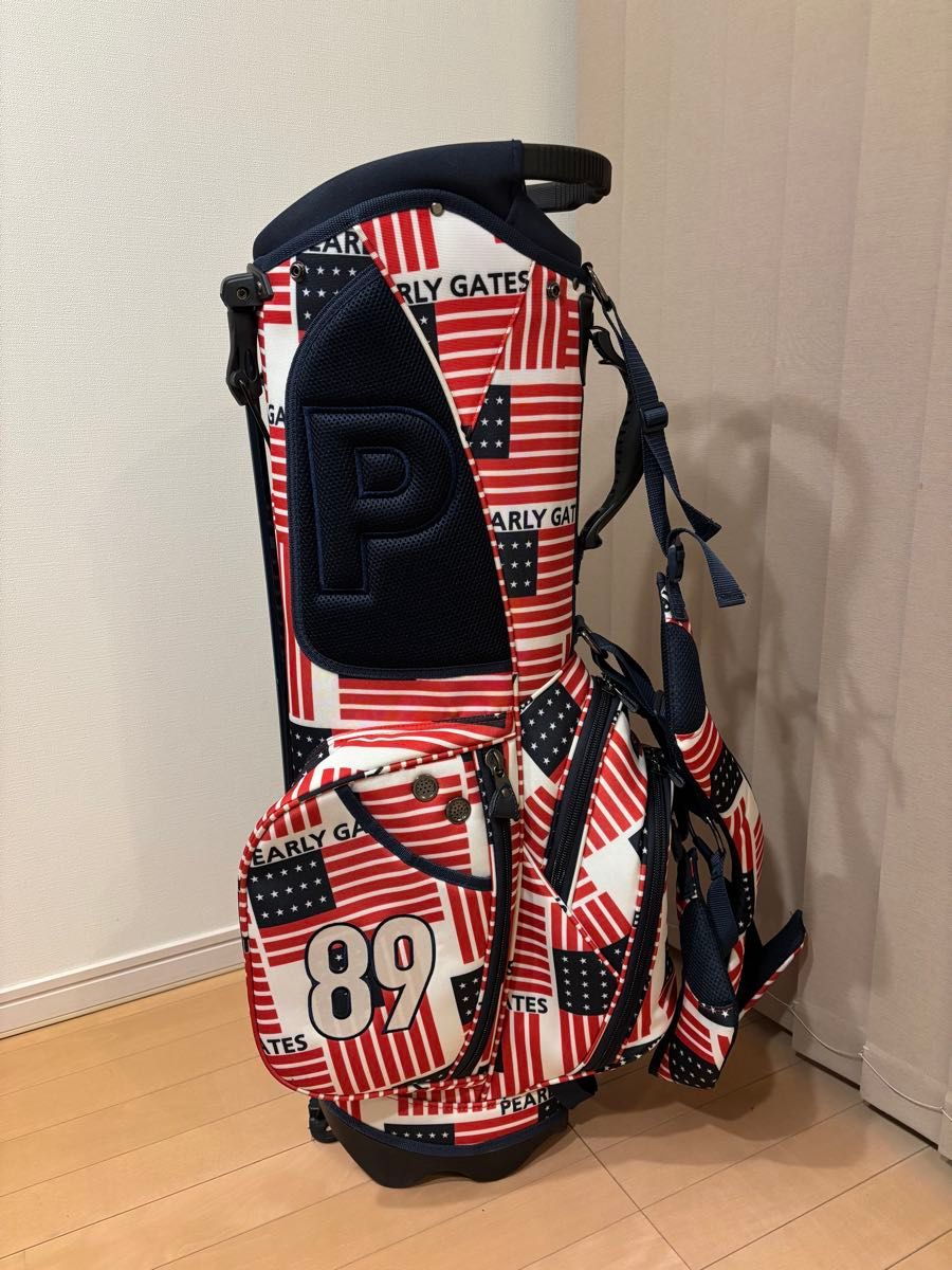美品 パーリーゲイツ キャディバッグ スタンド式 星条旗｜Yahoo!フリマ