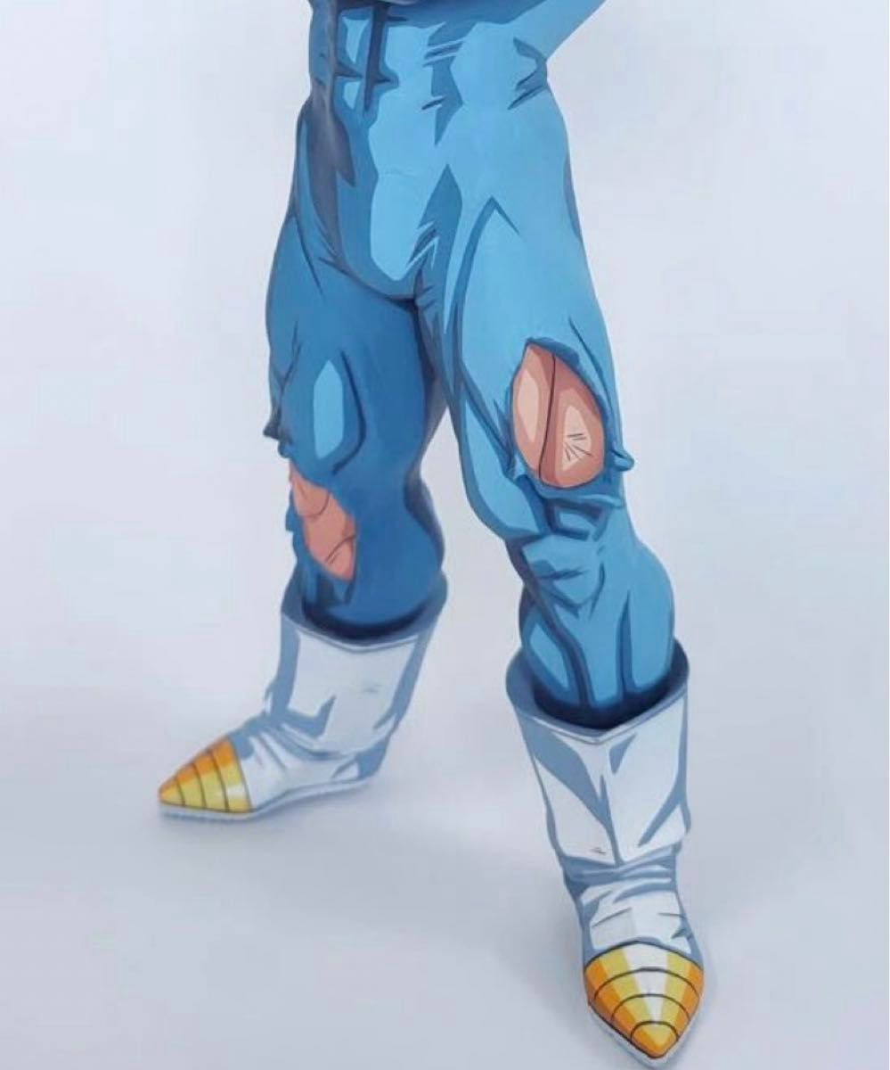 値下げ ドラゴンボール フィギュア リペイント ベジータ 二次元彩色