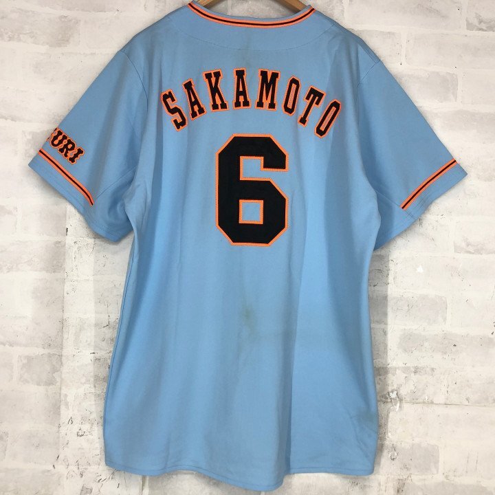 坂本勇人 ブルー 2014年 ユニフォーム 読売ジャイアンツ 読売巨人軍