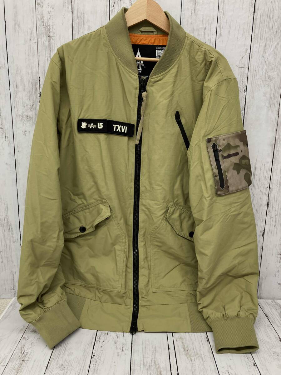 Yahoo!オークション - BURTON x Alpha undefeated MA-1 ブルゾン カー